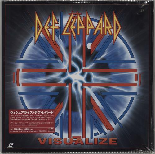 Def Leppard Visualize - Sealed Japanese laserdisc
